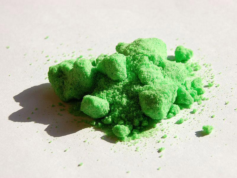 óxido de níquel verde